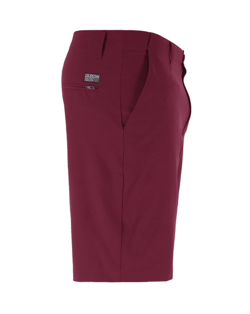 HYBRID SHORTS MAROON - MENS